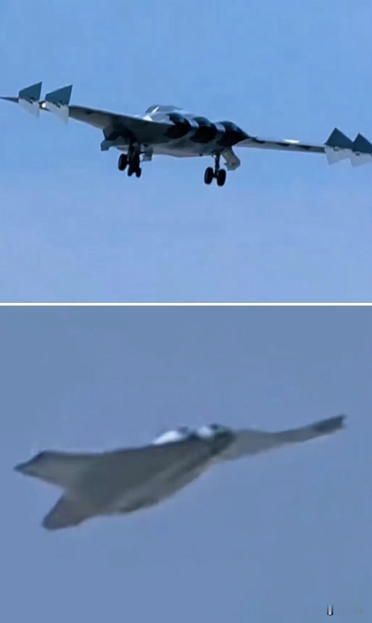 南北六代机近似角度对比图，某种趋同演化～南六的二号机在某些设计上正在向着北六