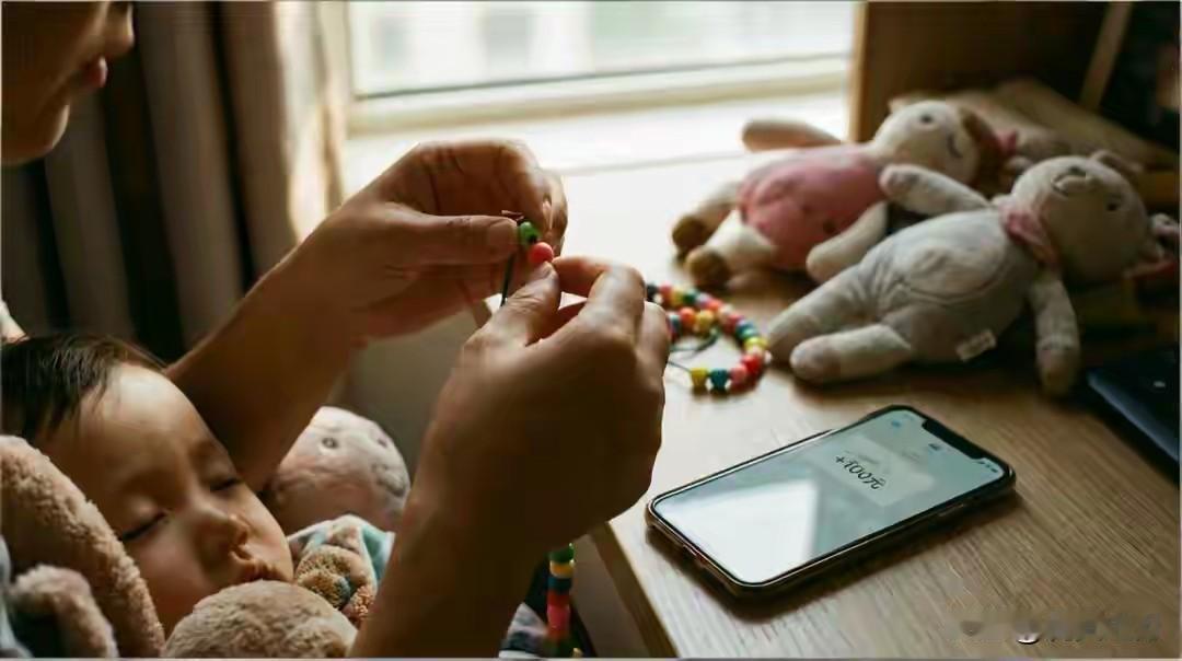 如何用串珠骗取宝妈的钱袋子的？先试水：第一次买了3份材料包，串好寄回去，很快