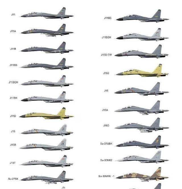 目前，中国现役各型“侧卫”战机总数约在1000至1100架之间，规模远超俄罗斯，
