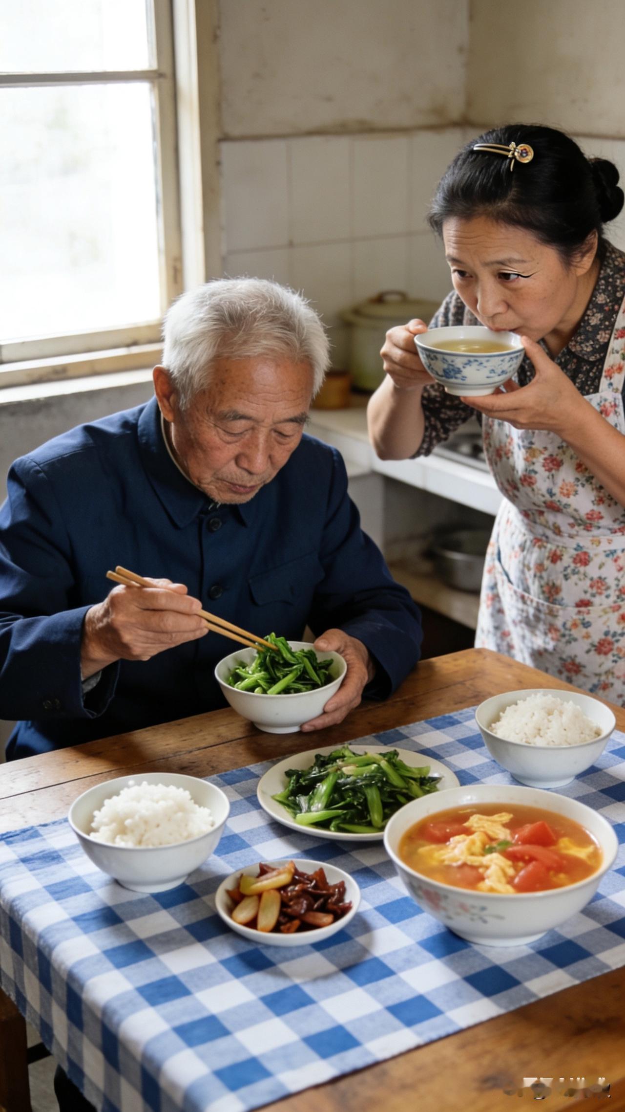 我爸在农村，今年66岁了还在打零工，我让他别干了，这么大年纪了该休息了，他却说人