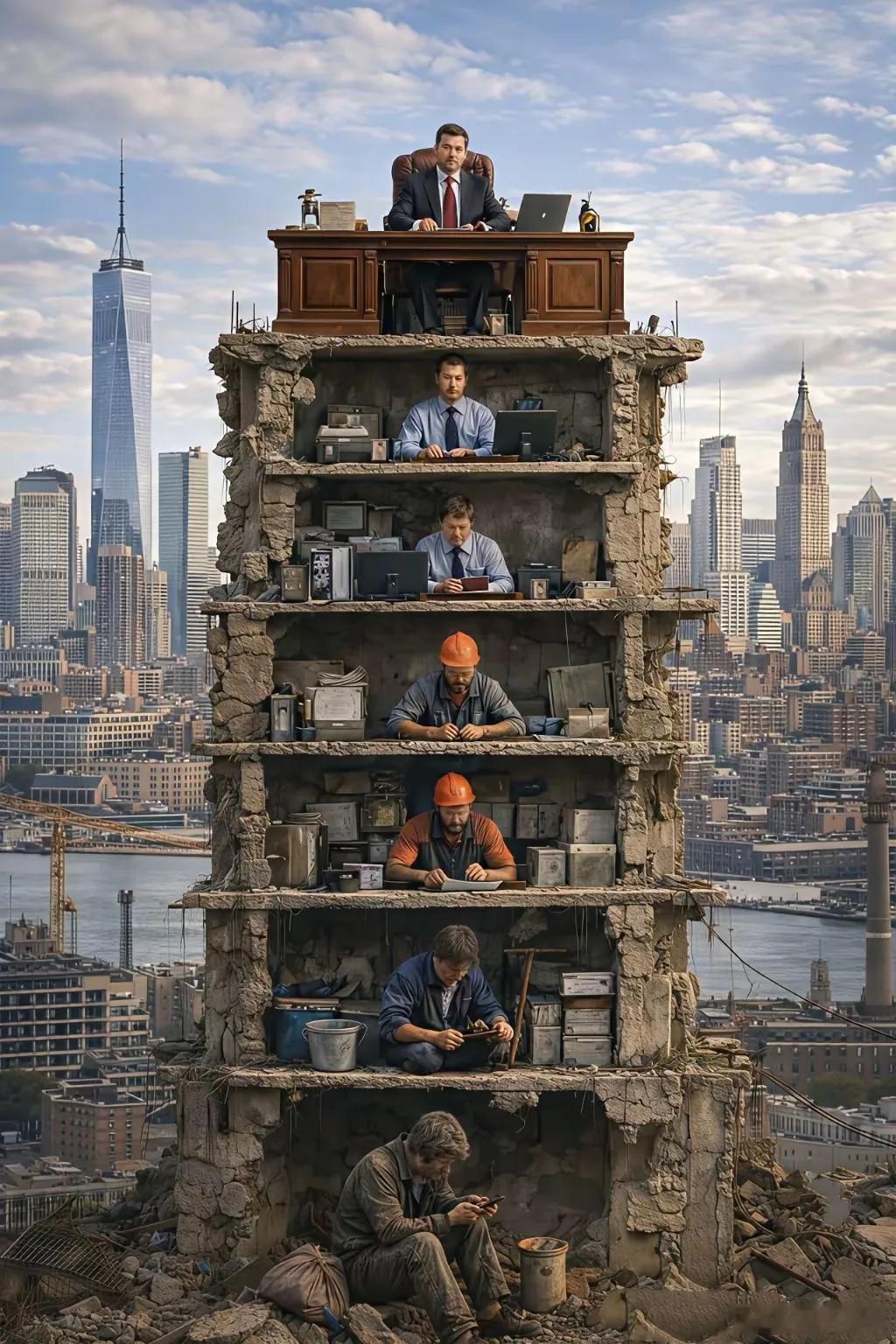 这就是美帝的草台班子，太形象了！