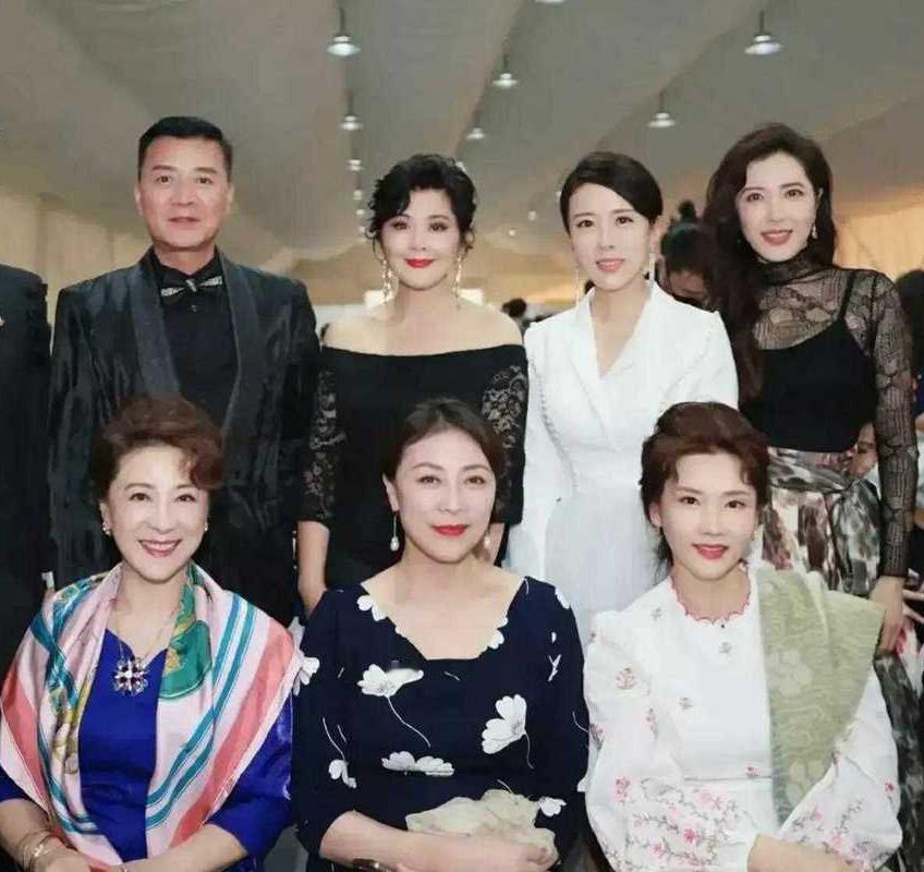 七星同框：王馥荔霞姿月韵，岳红绰有余妍，何赛飞荷骨兰韵，田岷秀韵多姿，刘之冰风度