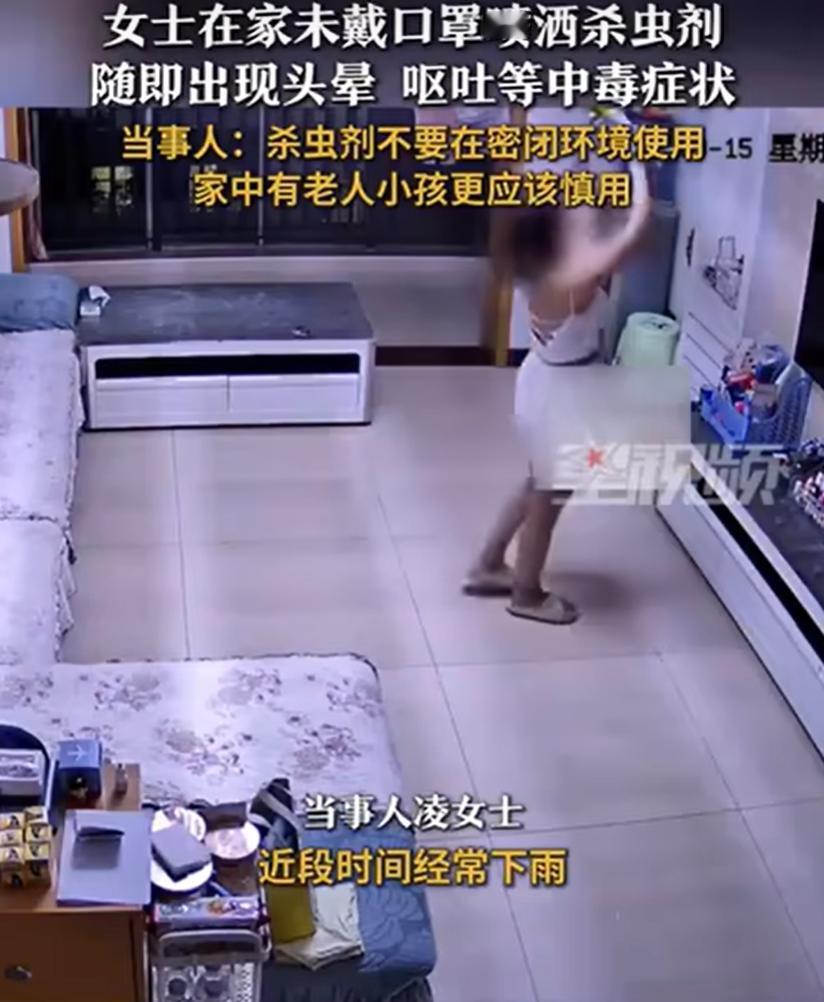 “担心的事情还是发生了！”重庆，女子在家中休息，晚上一开灯，突然出现很多的小虫子