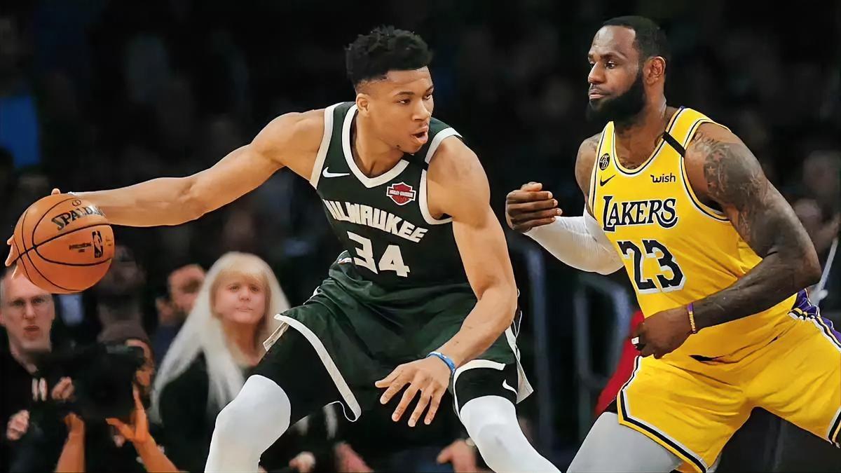 有一说一，今日詹姆斯和字母哥根本不在一个级别！！字母哥：今日对阵湖人，出战31