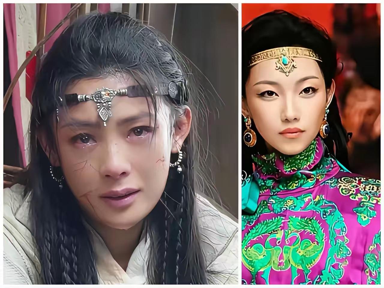 说句公道的，我觉得那茜眼神里有一种犀利和狠绝。这个角色的话还是她比较适合，当然君