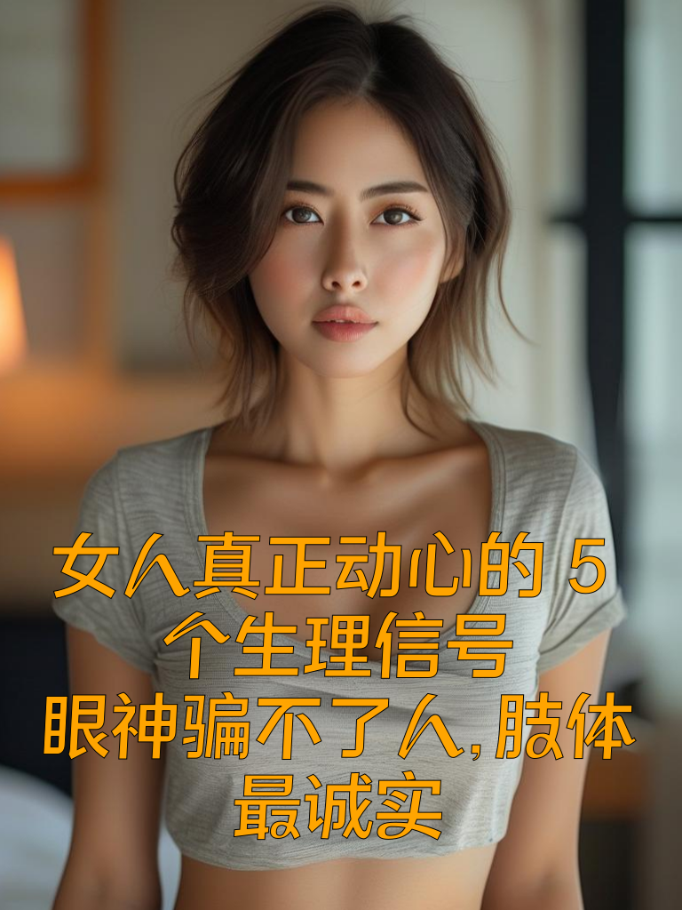 女人真正动心的5个生理信号：眼神骗不了人，肢体最诚实