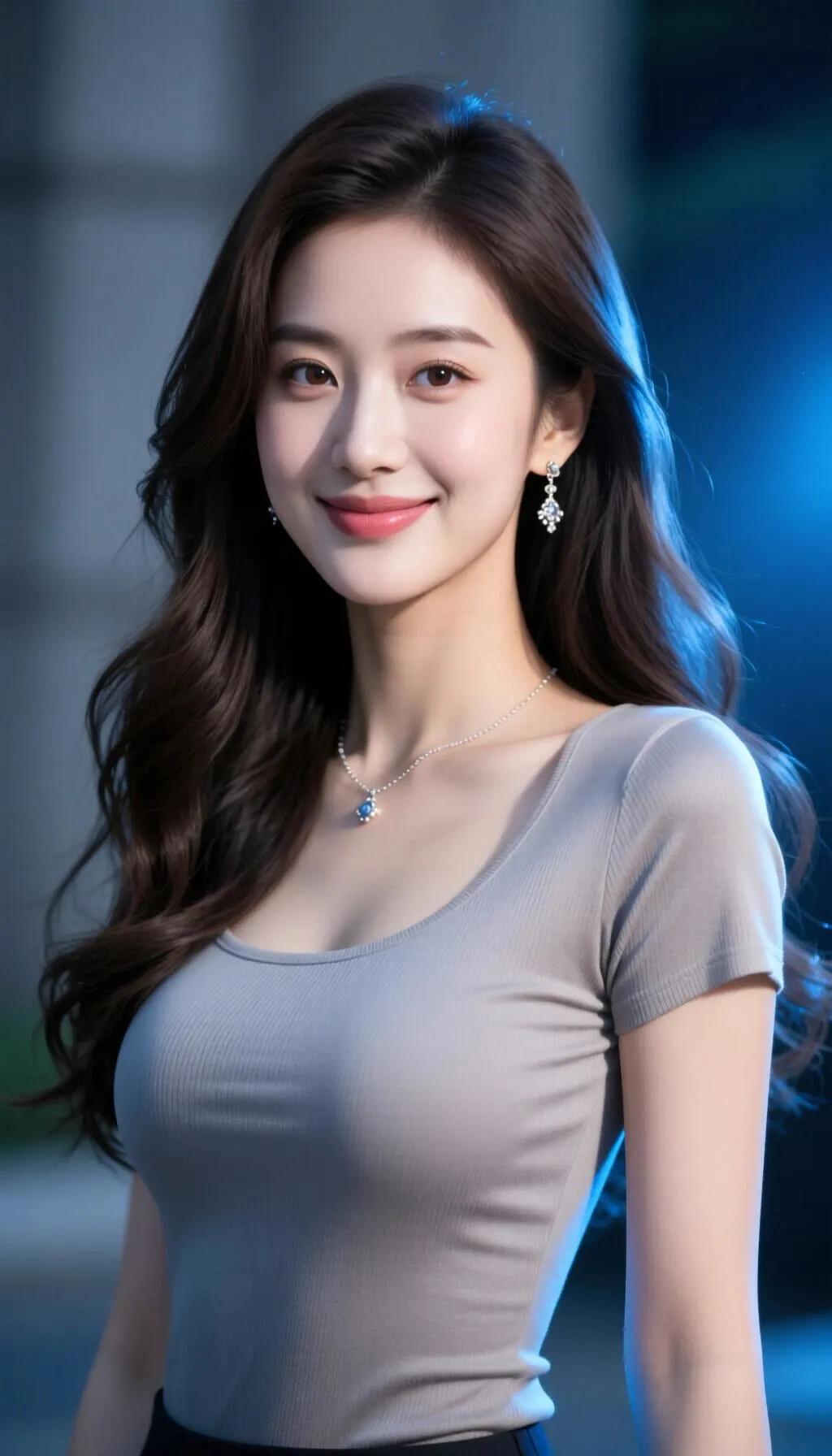 甜美笑容，优雅气质，时尚穿搭，魅力无限！🌟✨