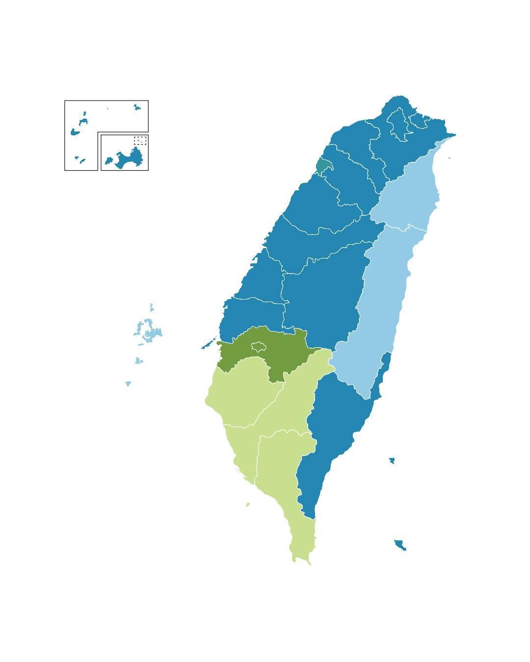 知乎大神预测2026地方选举结果，如果蓝白整合成功，国民党把新竹市和宜兰县让出来