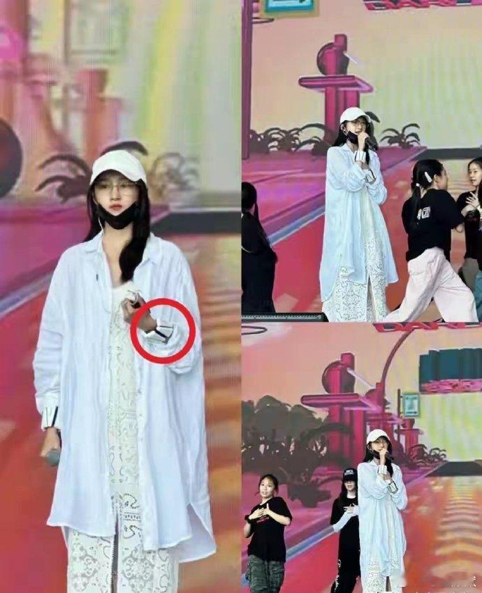关晓彤彩排也戴着负重手环，真正的自律卷王！从不搞虚假身材焦虑​​​