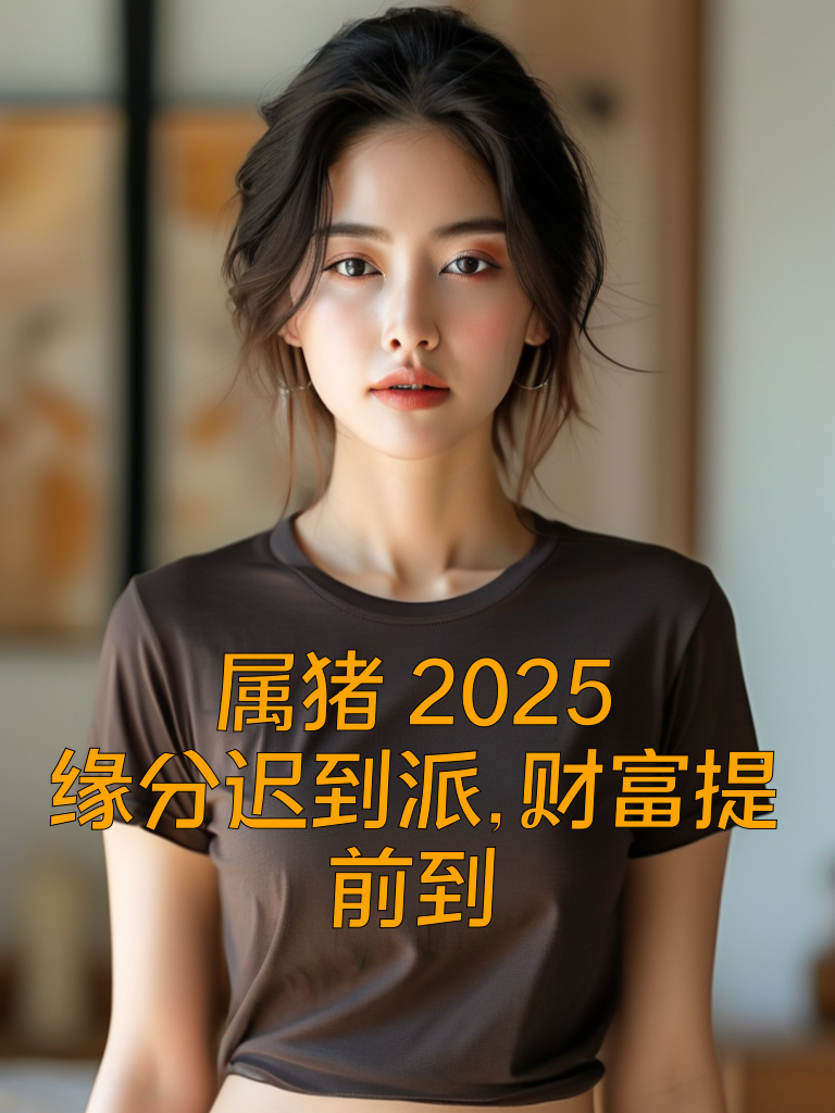 属猪2025：缘分迟到派，财富提前到