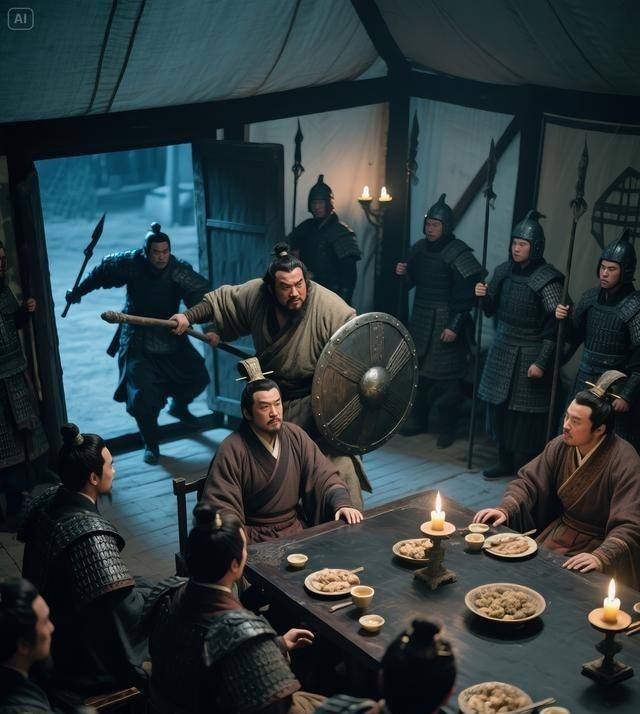 刘邦的晚年过得极度压抑，想废太子，被大臣联合起来反对，再加上身体又非常不好，干脆