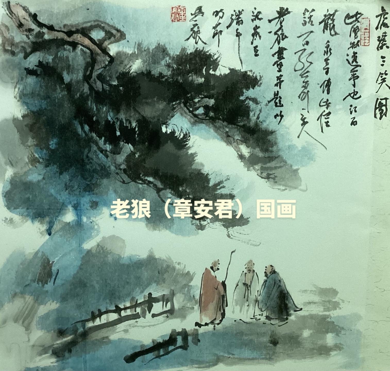 写意国画，以心为法。