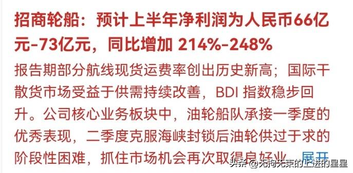 💰刚刚！4家上市公司业绩炸裂，上半年净利润集体爆表，释放什么信号？📈