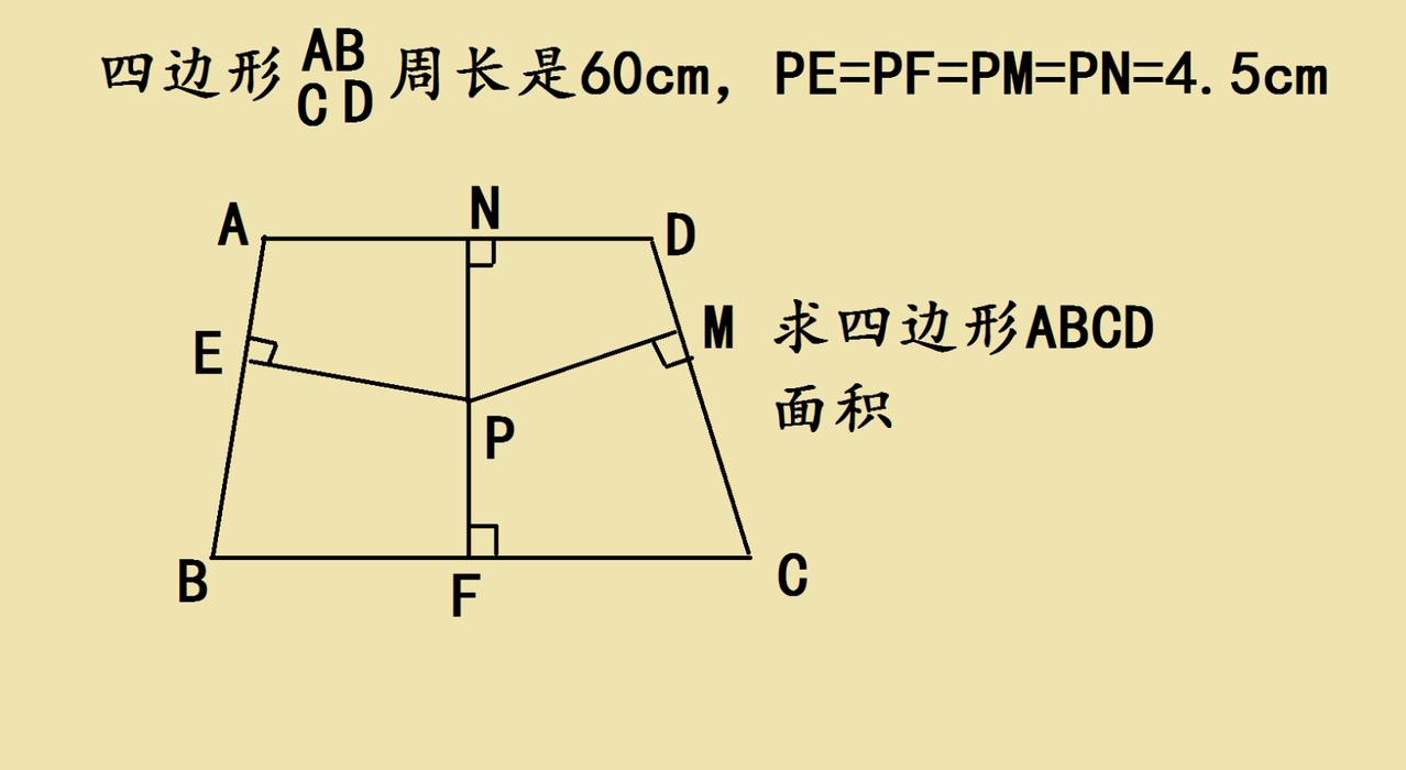 五年级几何的小魔术，四边形面积竟能这样算五年级几何题里藏着超好玩的小秘密！