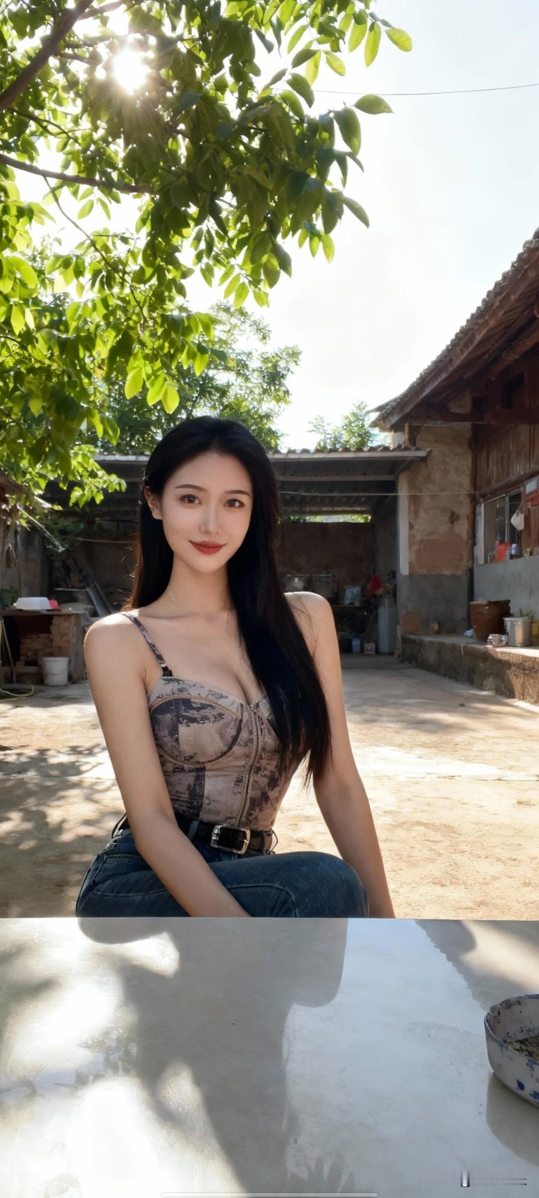 日常生活快照，非特定构图与打光，随手一拍的感觉。第一人称视角，中国女性，穿着时尚