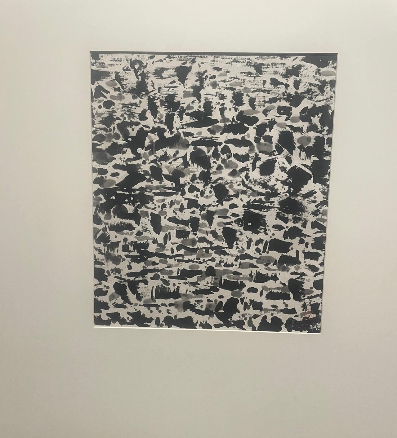 就这么一幅水墨画，价格确值几千万，大家猜猜是谁画的？在抽象艺术的世界里，黑白的