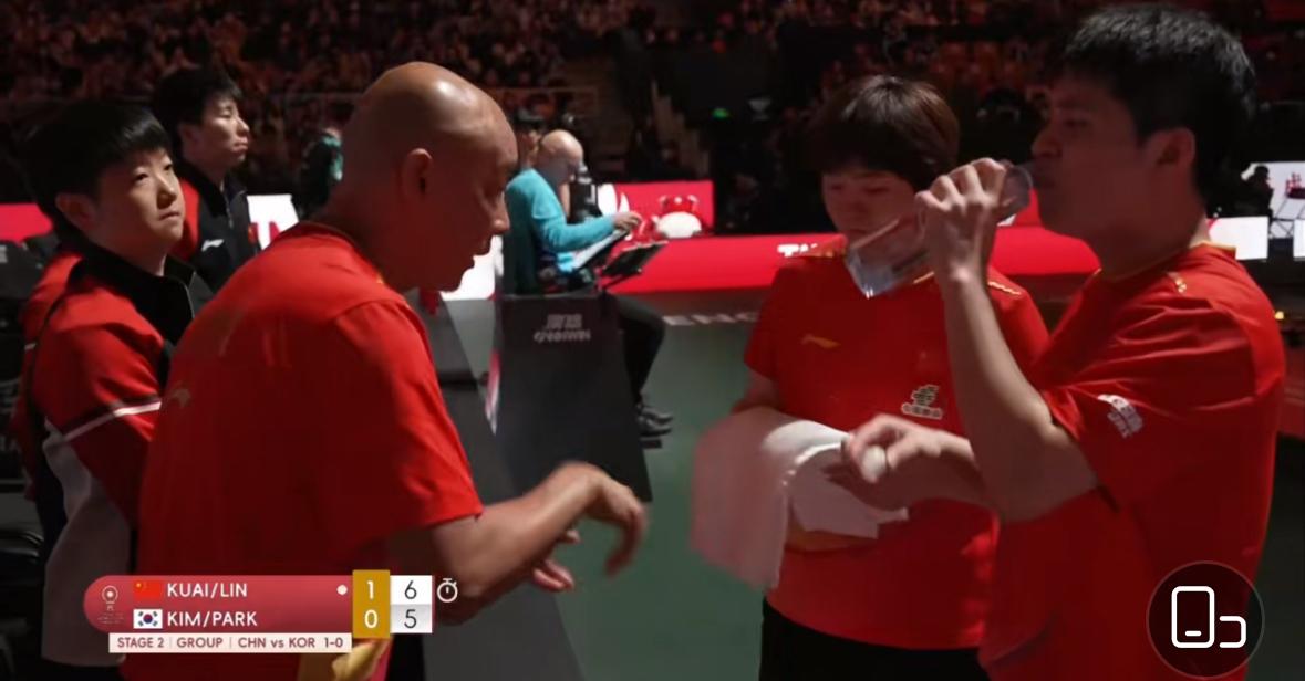 成都混团中国VS韩国王曼昱3:0李恩惠马琳指导暂停叫的及时！12月4日