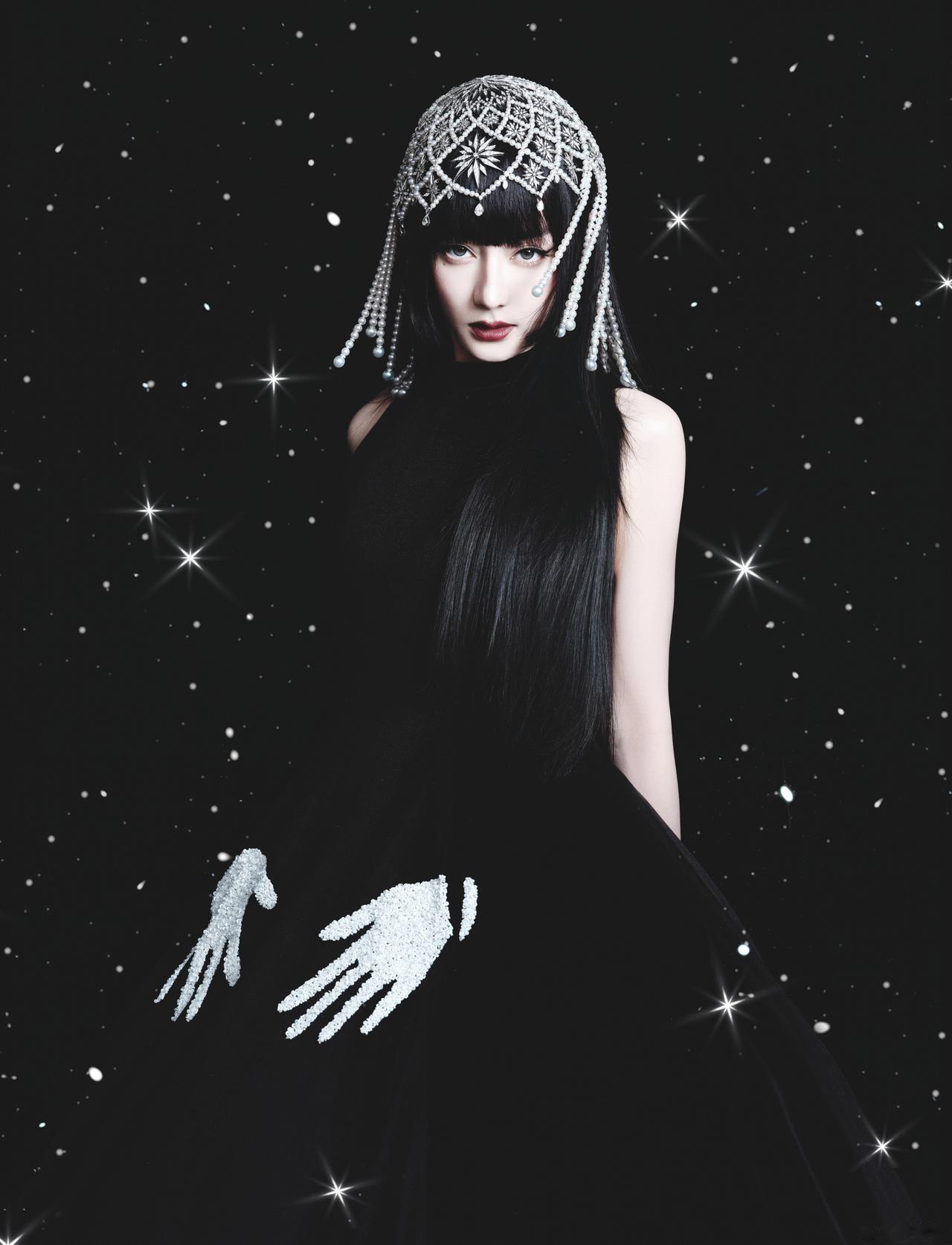 迪丽热巴✖️MIKIMOTO🤍🖤​​​