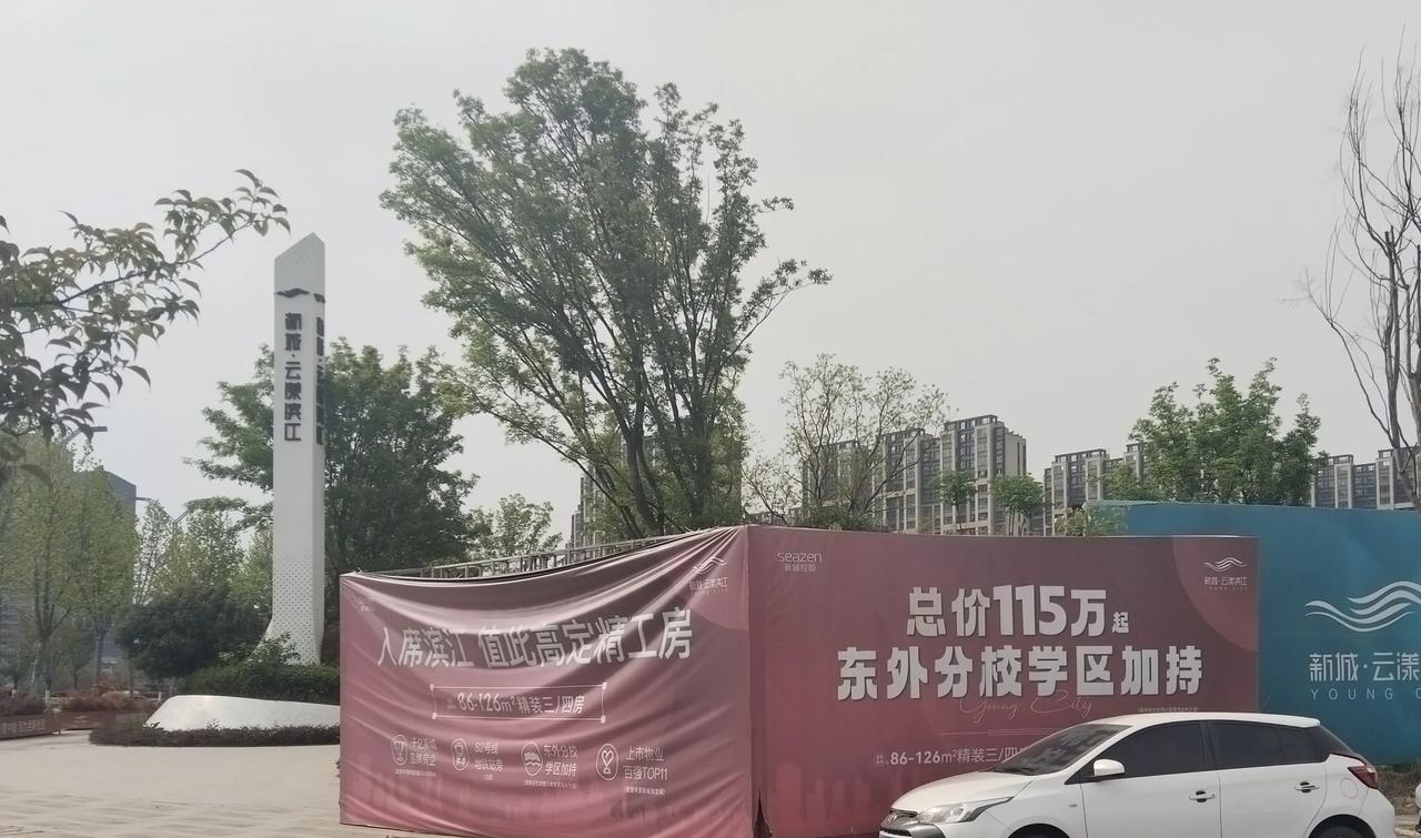 在南京江宁滨江这样的远郊小区，已经快到马鞍山了，小区里也能看到好几次来自非洲的国