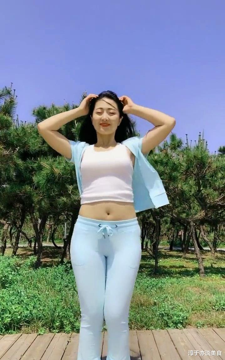 活力运动装美女, 跳舞的目的是为了减肥?