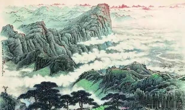 跟着关山月学画画体会岭南画派的创作风格