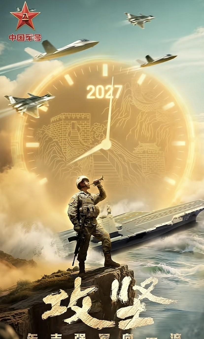 官宣了？“中国军号”最新宣传片以“攻坚”为主题，并暗示里边的彩蛋“2027”