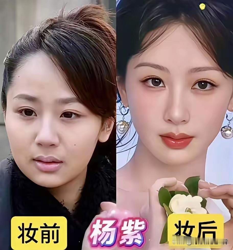 不少女明星妆前妆后反差鲜明，卸下精致妆容，才看见真实底子。戏曲演员李云霄格外出众