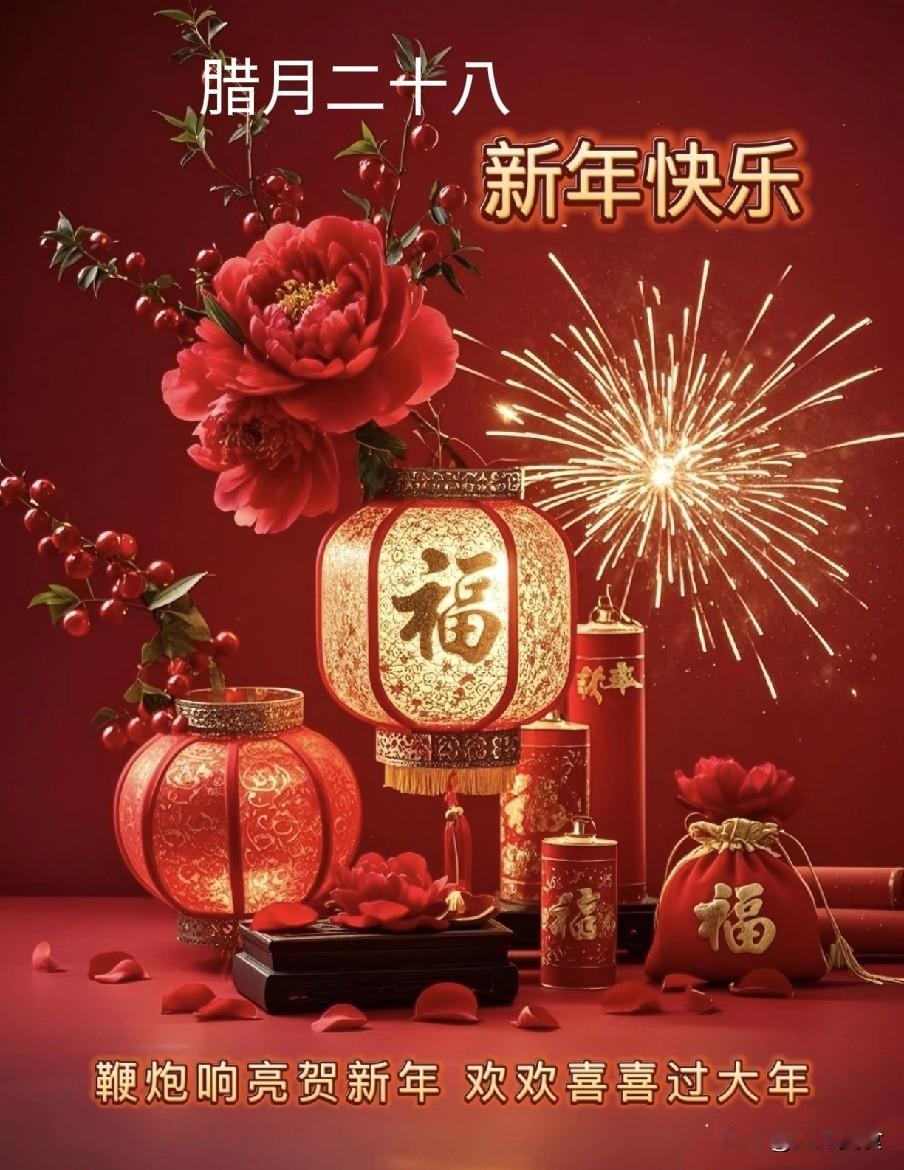 大年廿八三不出，马年不富也安康｜今日腊月廿八，“三不出”指啥？“大年廿八三