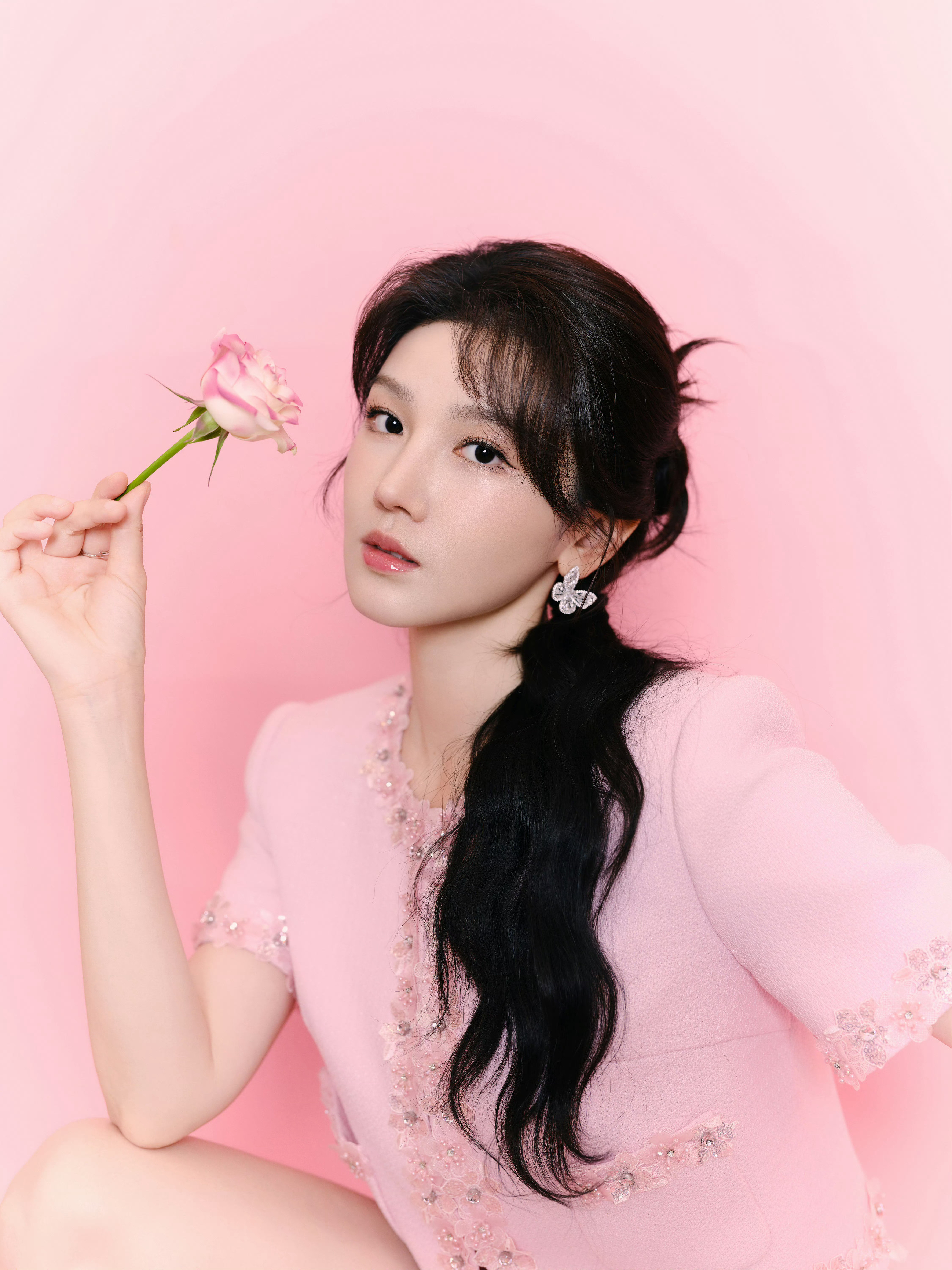 陈小纭🌸品牌七周年庆典精彩瞬间，浪漫粉色​​​