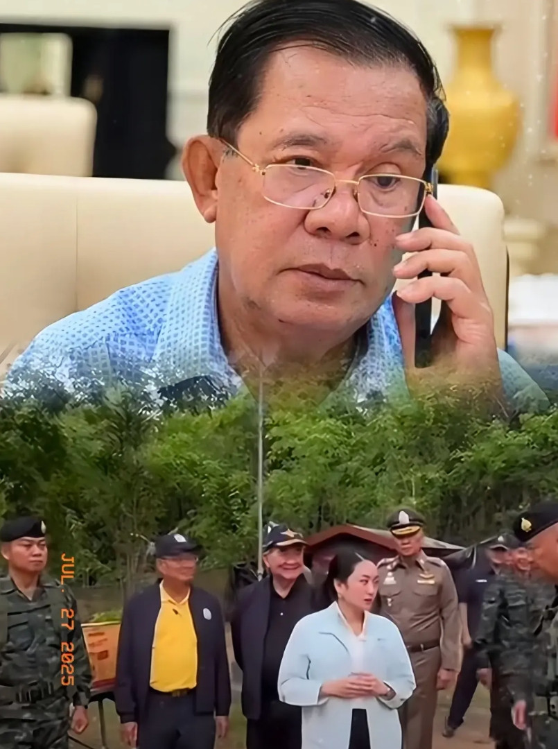 突然间，在没有任何征兆的情况下柬埔寨与泰国临时停火了，停火的原因不是一方认输，也