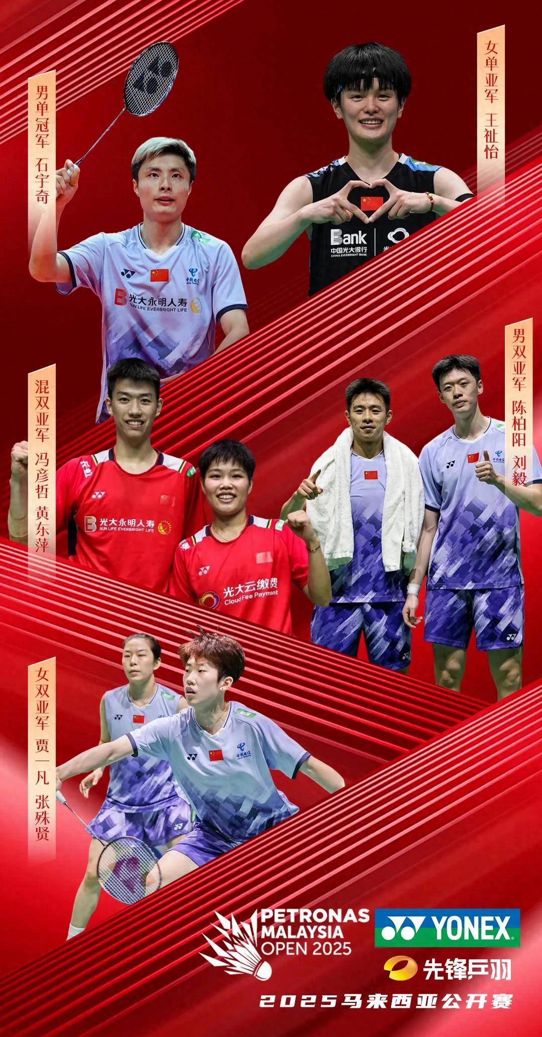 还有一周，2026年羽毛球首赛马来西亚羽毛球公开赛就将在吉隆坡举行，安赛龙、李诗