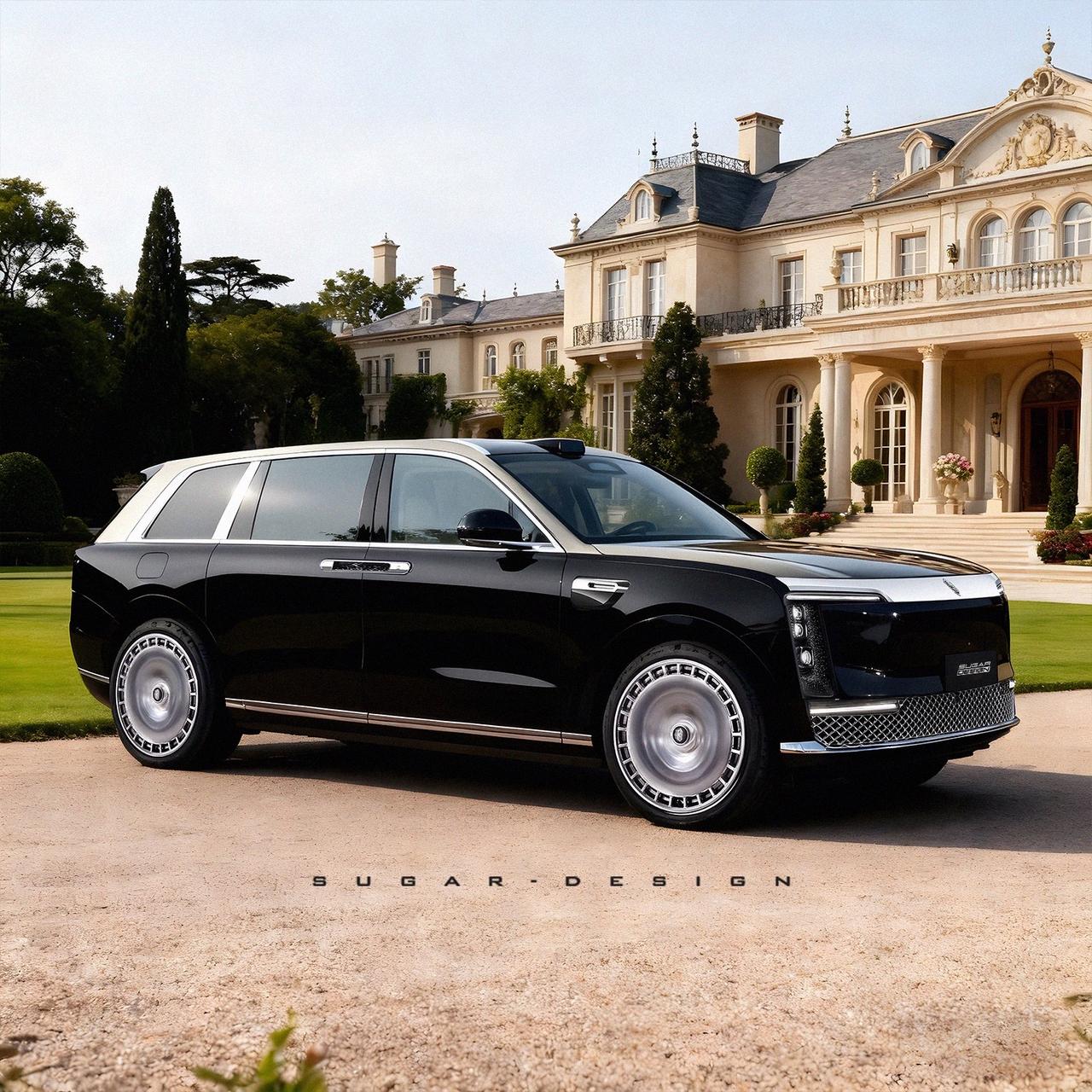 百万SUV风采！尊界M900新车预览！网友们对我之前做的尊界SUV版本念念不忘，