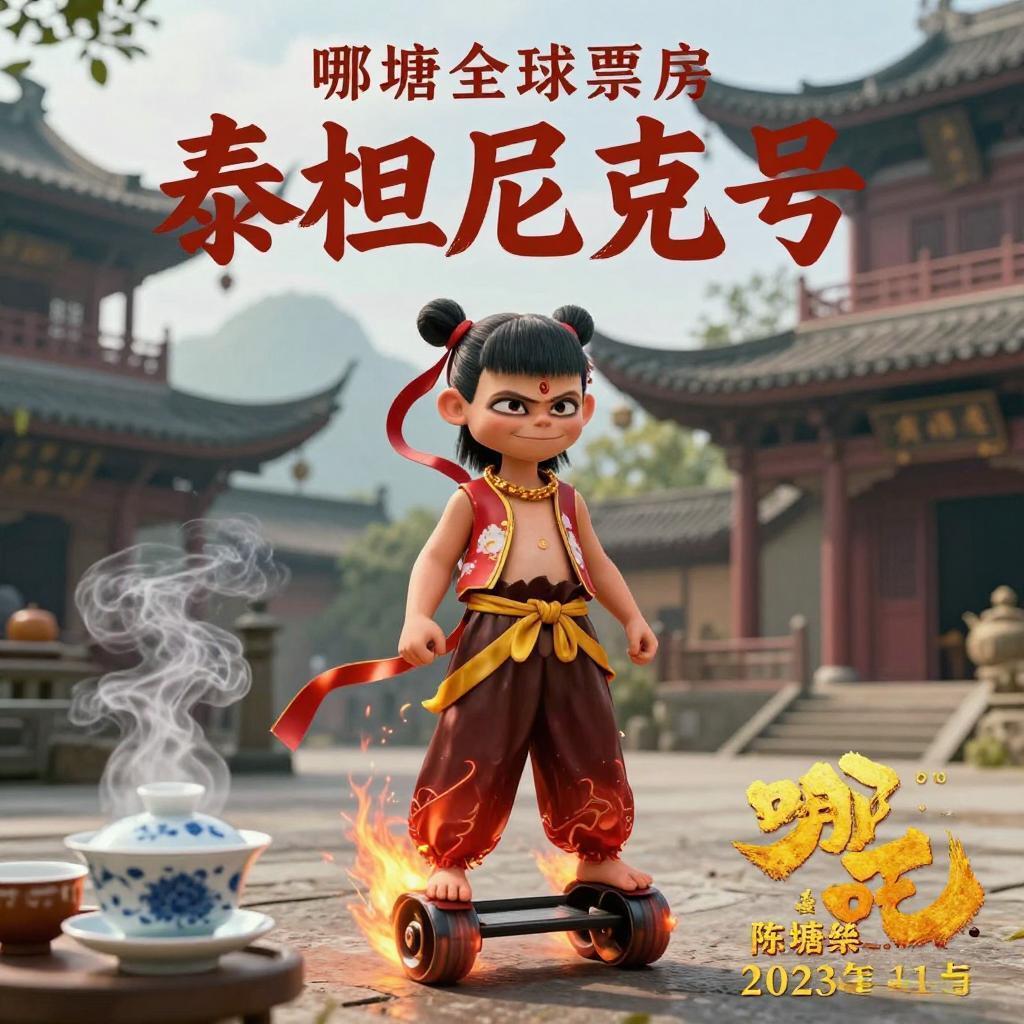 中国动画封神时刻！《哪吒2》踩着“泰坦尼克号”冲上全球第四当《MyHear