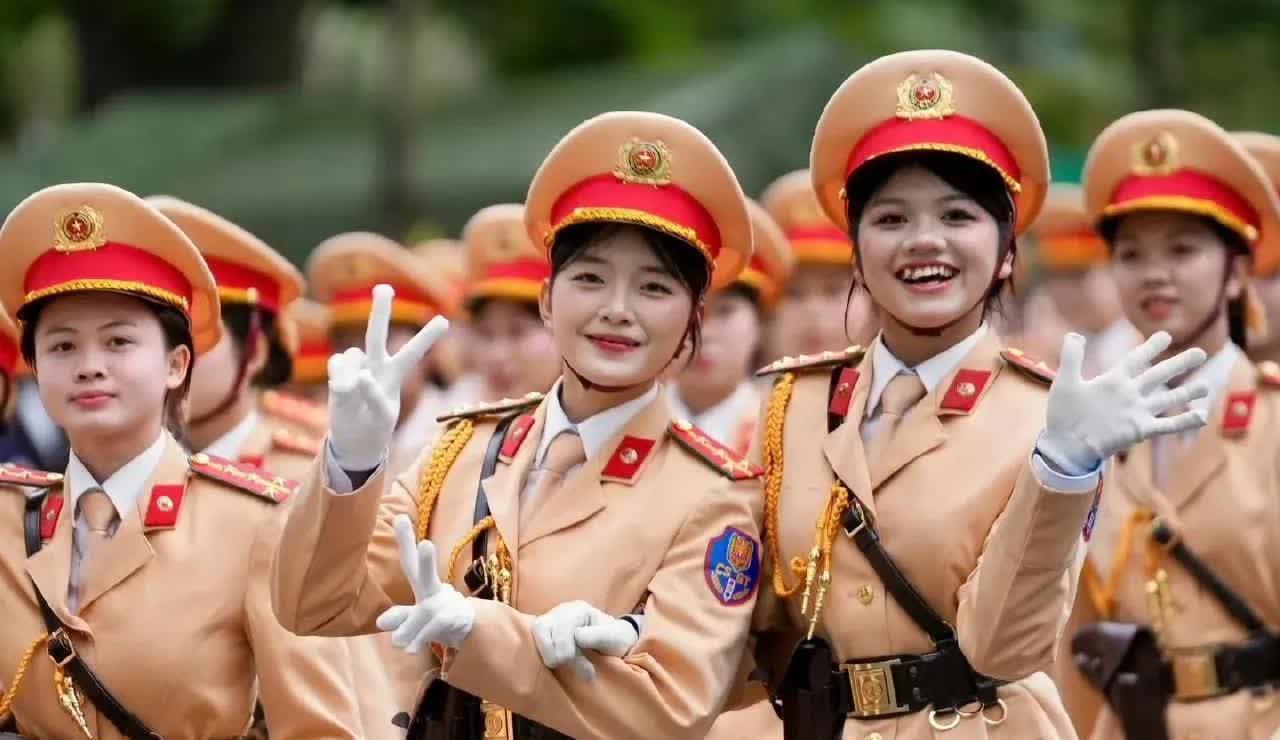 为什么越南阅兵彩排一点也不严谨严肃，就跟大学军训总结一样？首先，领带没有把衬