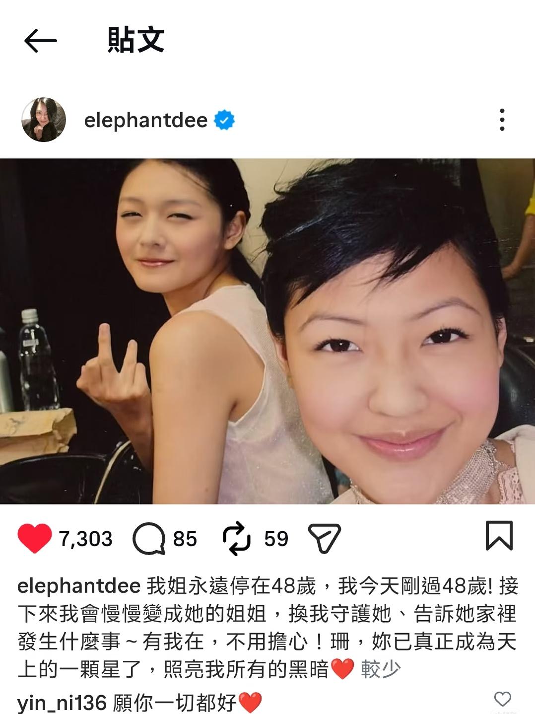 大家都惋惜大s，可是我觉得是她自己造成的，她的每一步都是自己走的，汪以前还说她不