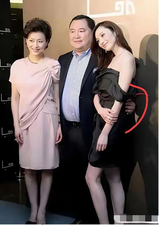 杨澜也是挺大度的，老公搂别的女人她居然都不生气。