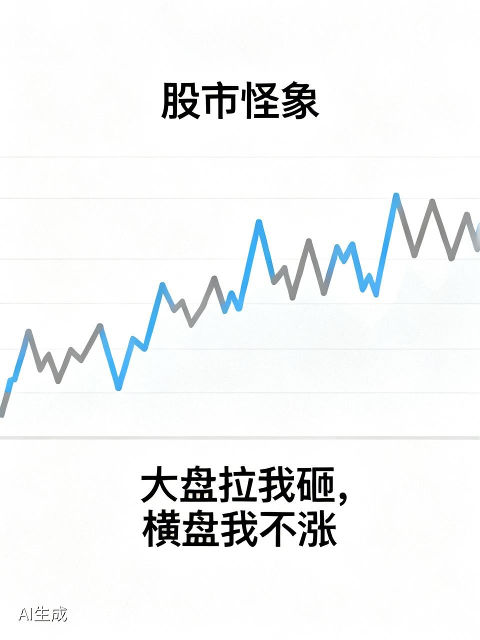 大盘往上一拉，我的股票就砸盘，这是怎么回事呢？大盘横盘，我的股票