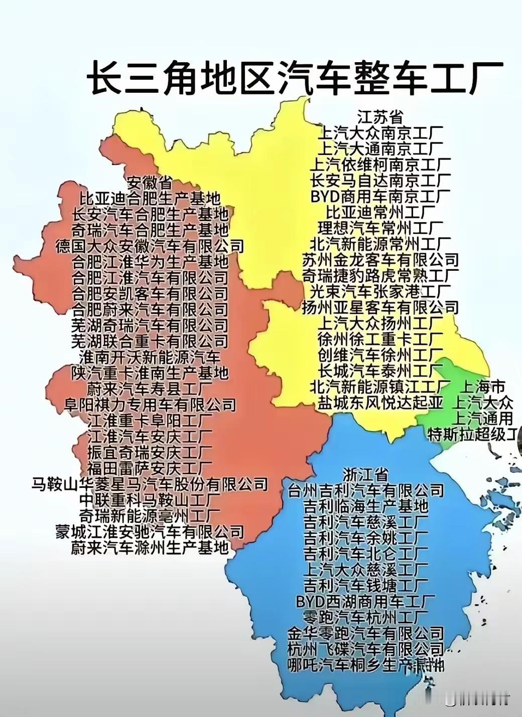 震惊了！安徽竟然有这么多汽车生产基地！你以为安徽只有奇瑞、江淮？大错特错，把