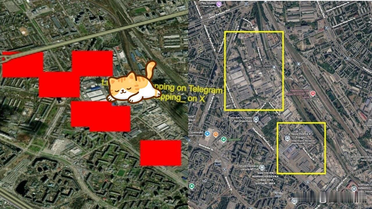 俄罗斯7月29日晚导弹无人机袭击基辅，美国国家航空航天局（NASA）的卫星监测到