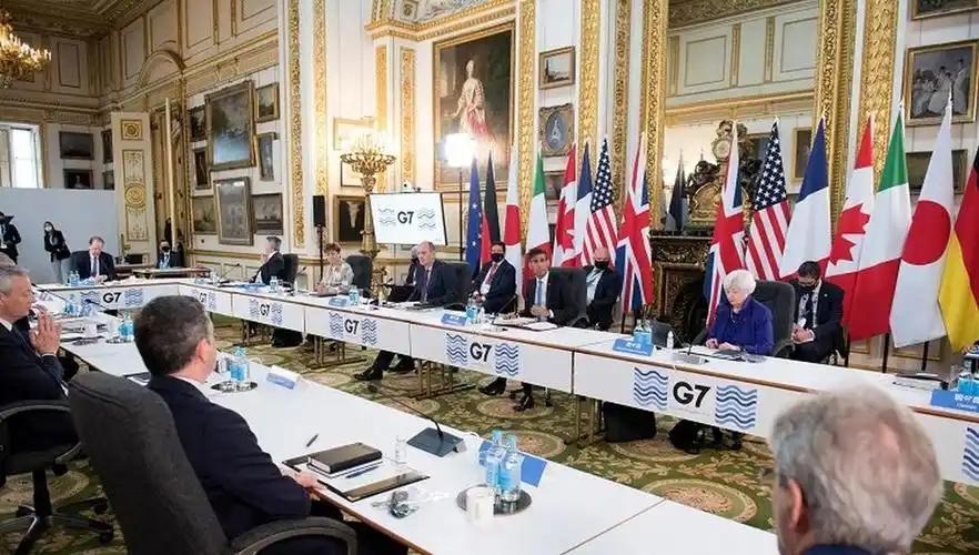 G7财长会开了整整两天，最后居然只达成了一个共识：一起针对中国！G7财长会