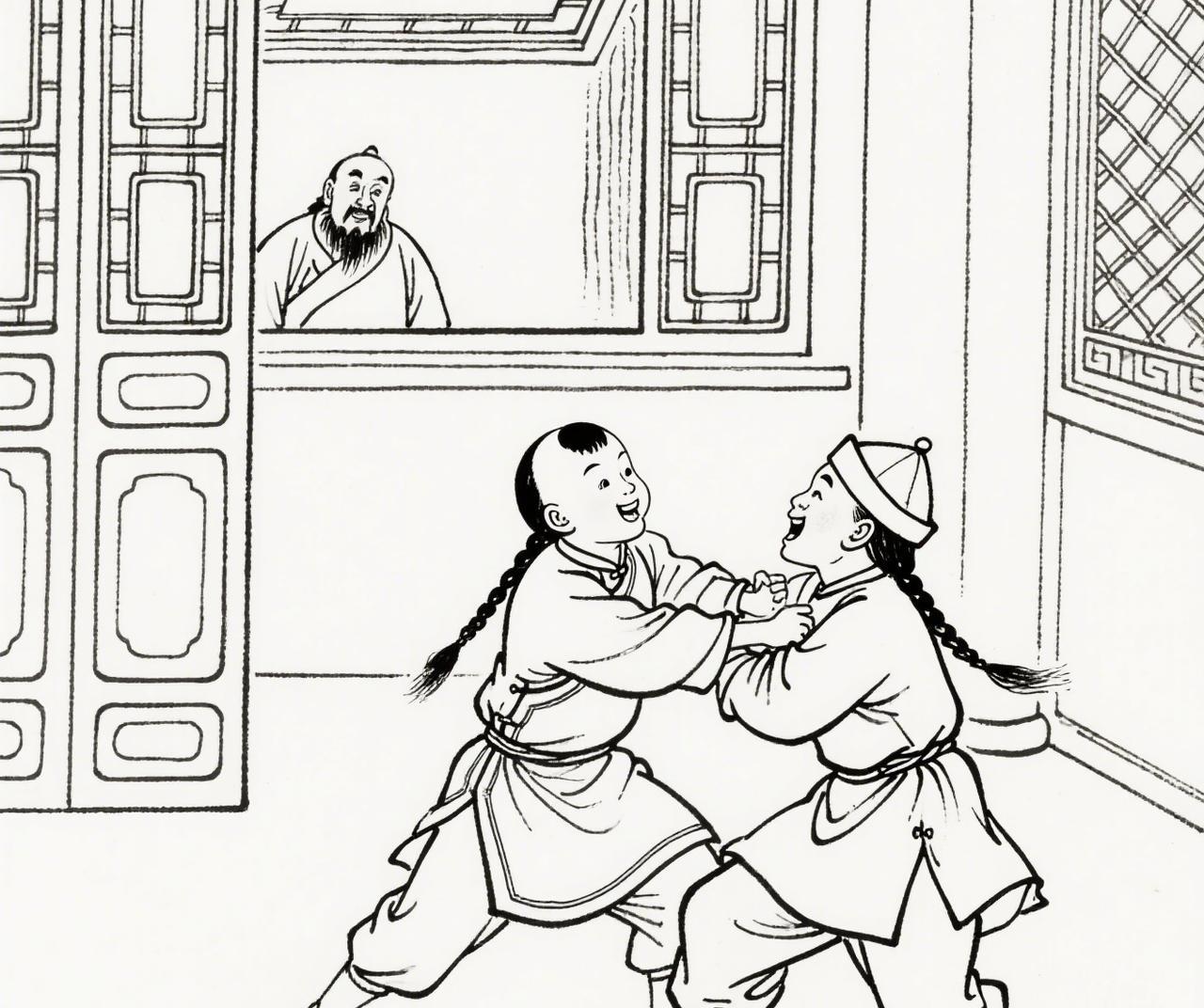北京城深宫里，十五岁的康熙急得直转圈。鳌拜的党羽已控制九门，御前侍卫里不知谁是叛