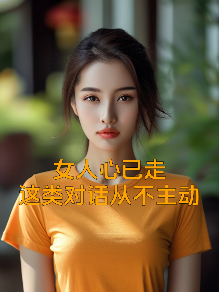 女人心已走，这类对话从不主动