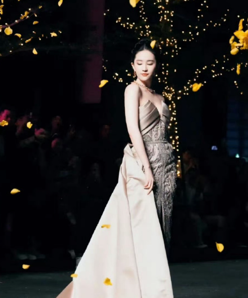 刘亦菲的咖位是这样的，也不是说一开始就是这样，慢慢打拼来的，天仙值得这样的待遇