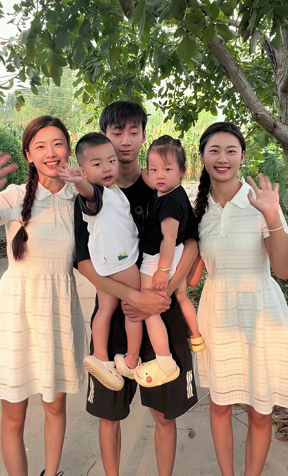 太幸福了，居然可以同时生孩子