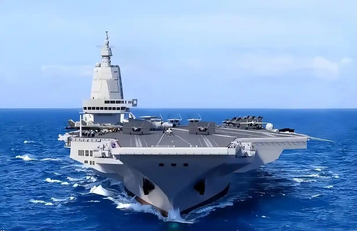 重磅泄密！中国004航母四大硬核配置曝光，碾压美国福特级航母.. 近期004