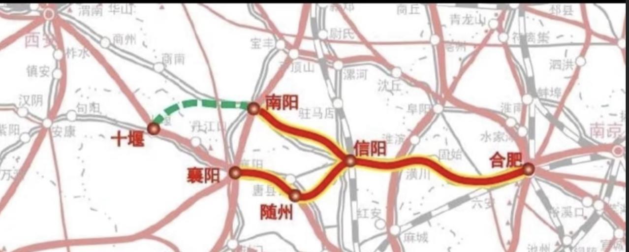 南信合高铁，河南还是太老实了，不会吹。应该把南信合高铁，改名“沿淮高铁”，有了