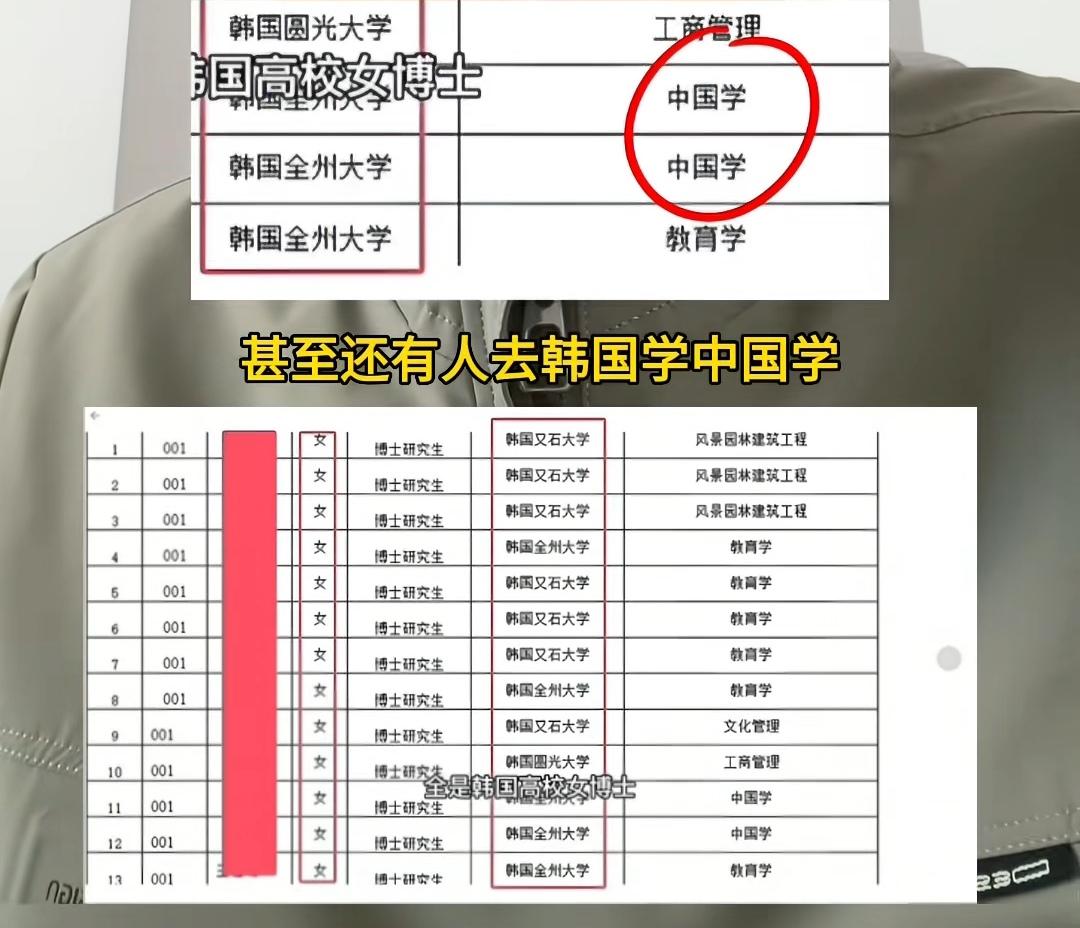 韩国大学的教育质量真高。（如图所示）韩国有些大学开设了针对中国留学生的两年半速