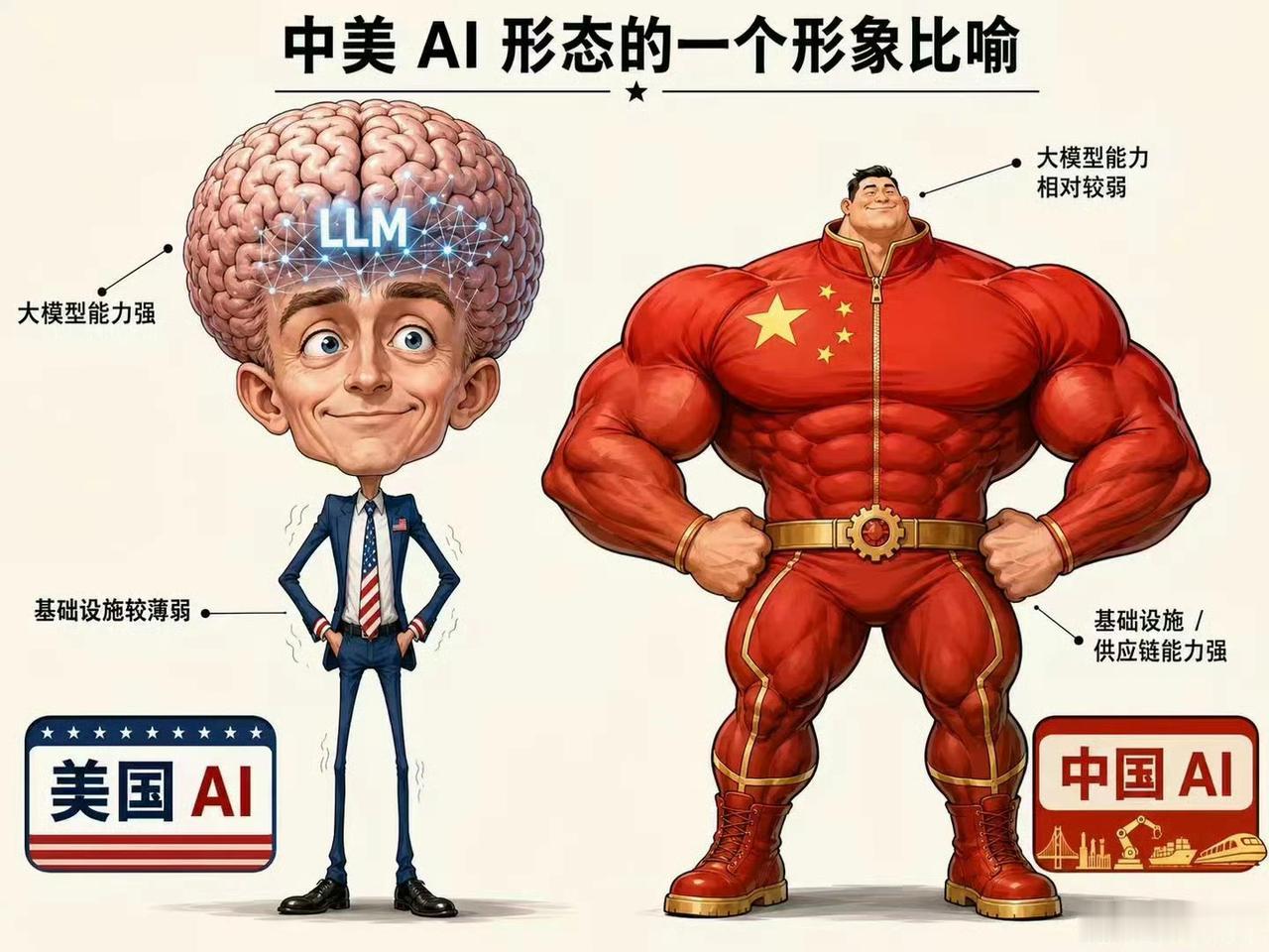 中美目前AI现状！