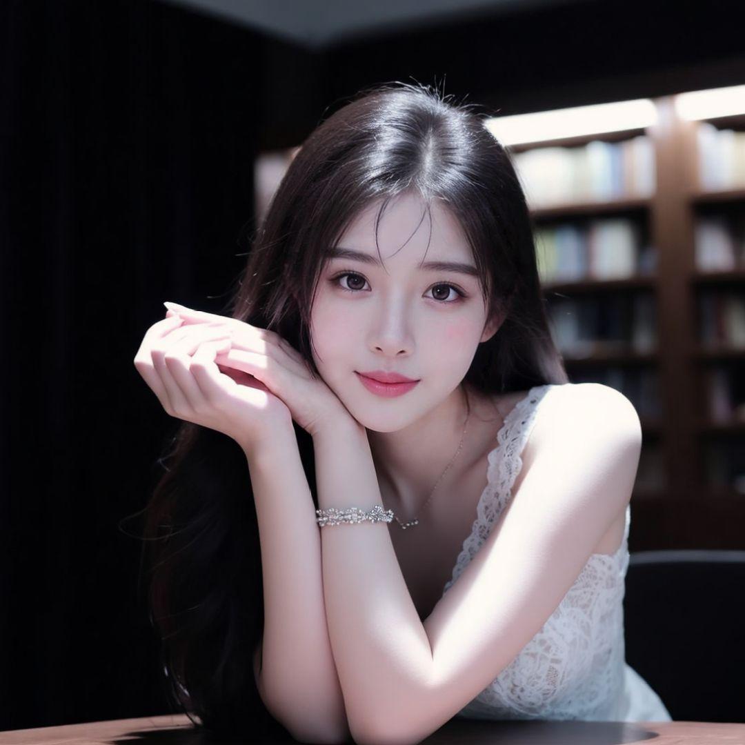 AI暗光恬睡影 ai创作 人生总得有一套ai写真吧 谁拍谁好看 美出高级感