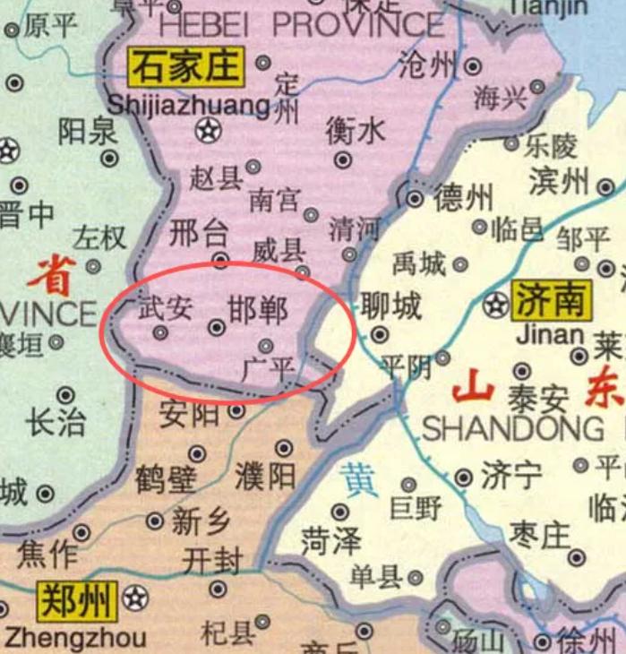 邯郸这地方就是起个大早，赶个晚集。战国那会儿它是赵国都城妥妥的一线，赵武灵王胡服